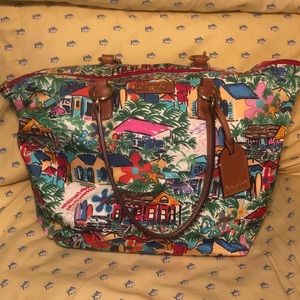 EEUC Dooney and Bourke Beach Scene Purse